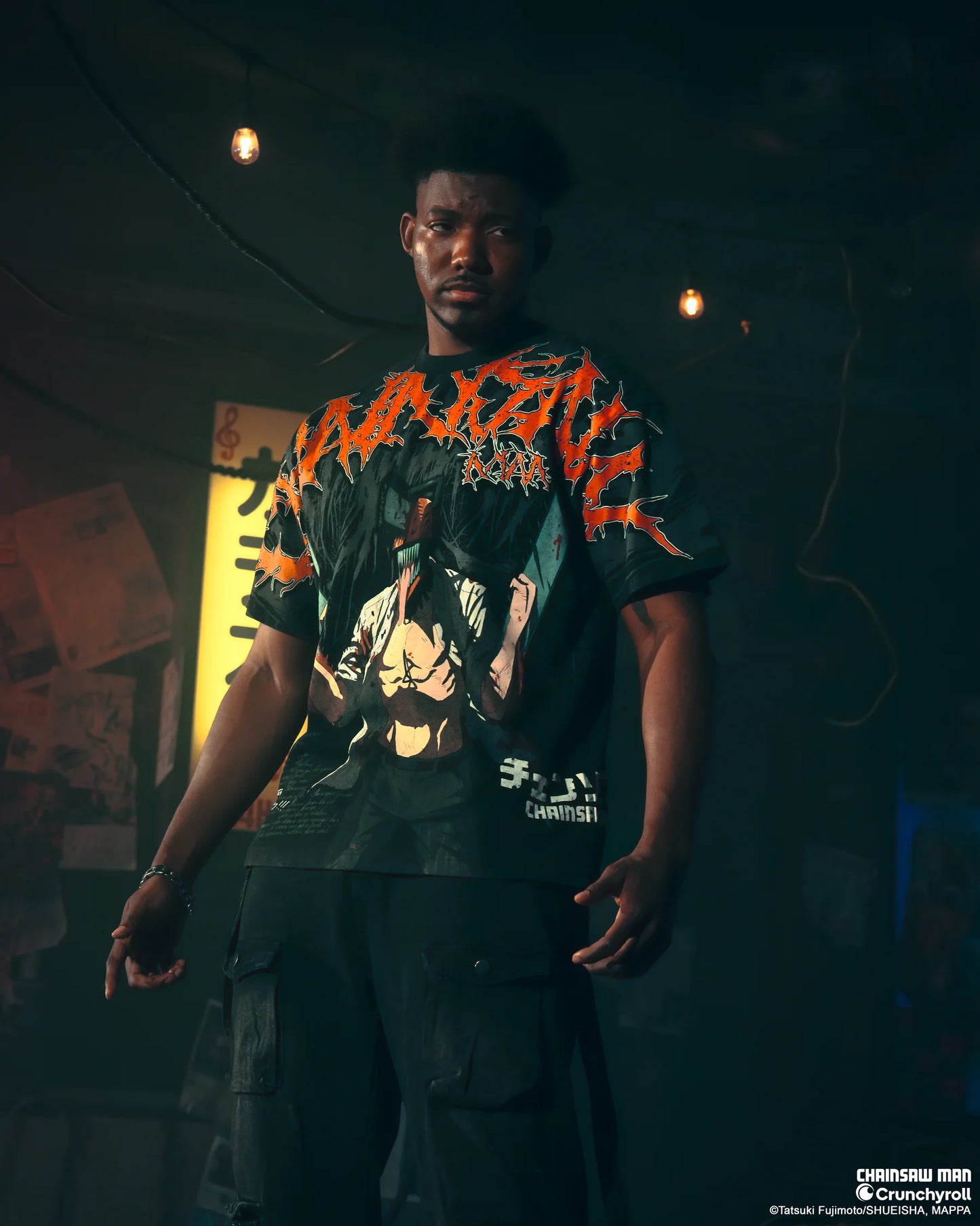 Chainsaws Chaos American Classic Oversized Tee