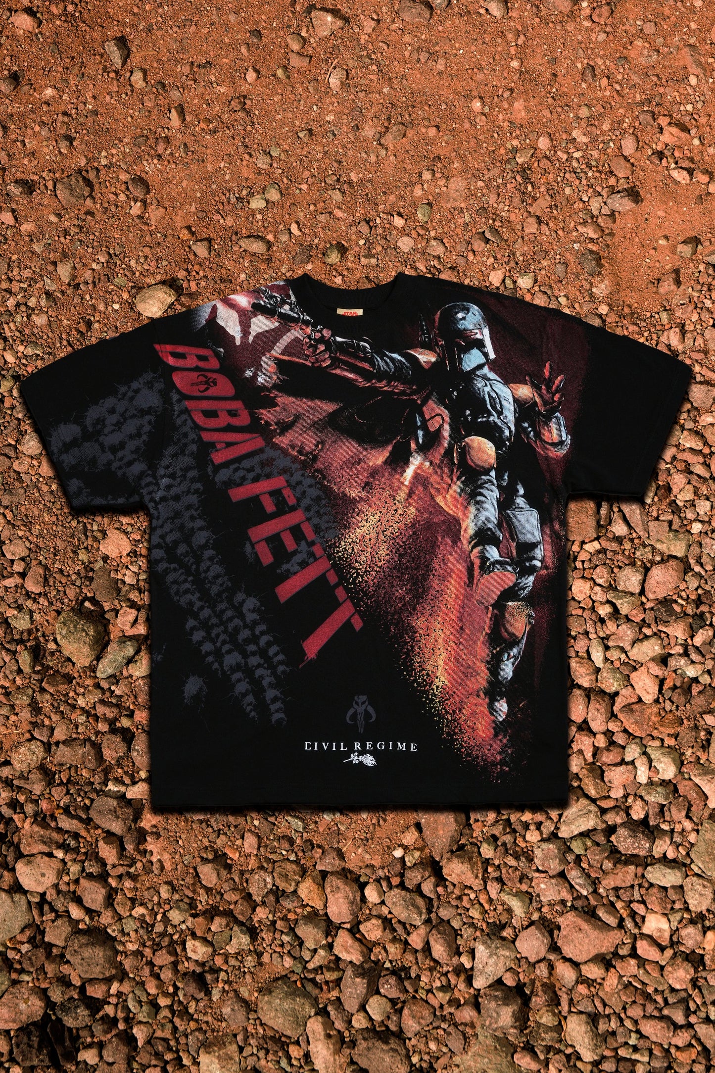Boba Fett Fury American Classic Oversized Tee