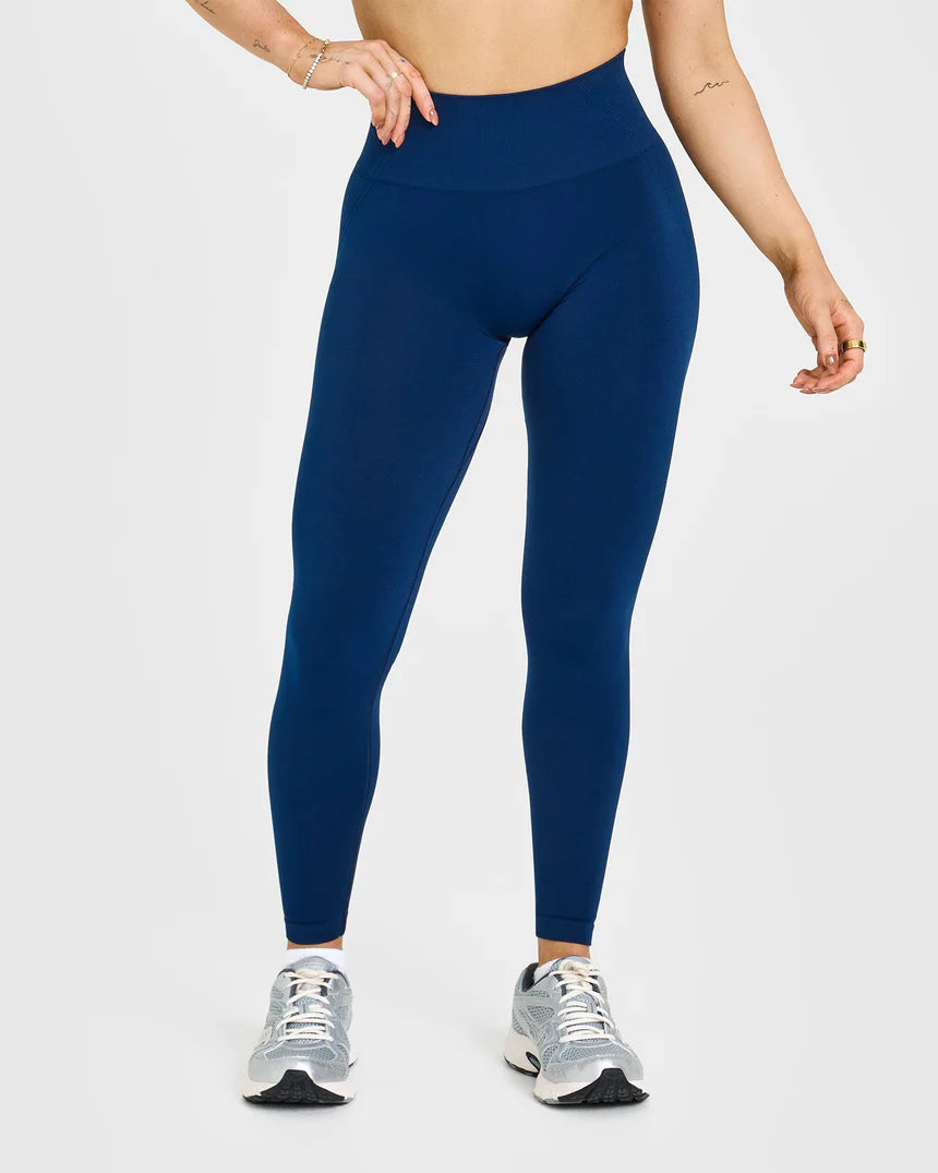 EffortlessLift™ Seamless Leggings with White Logo