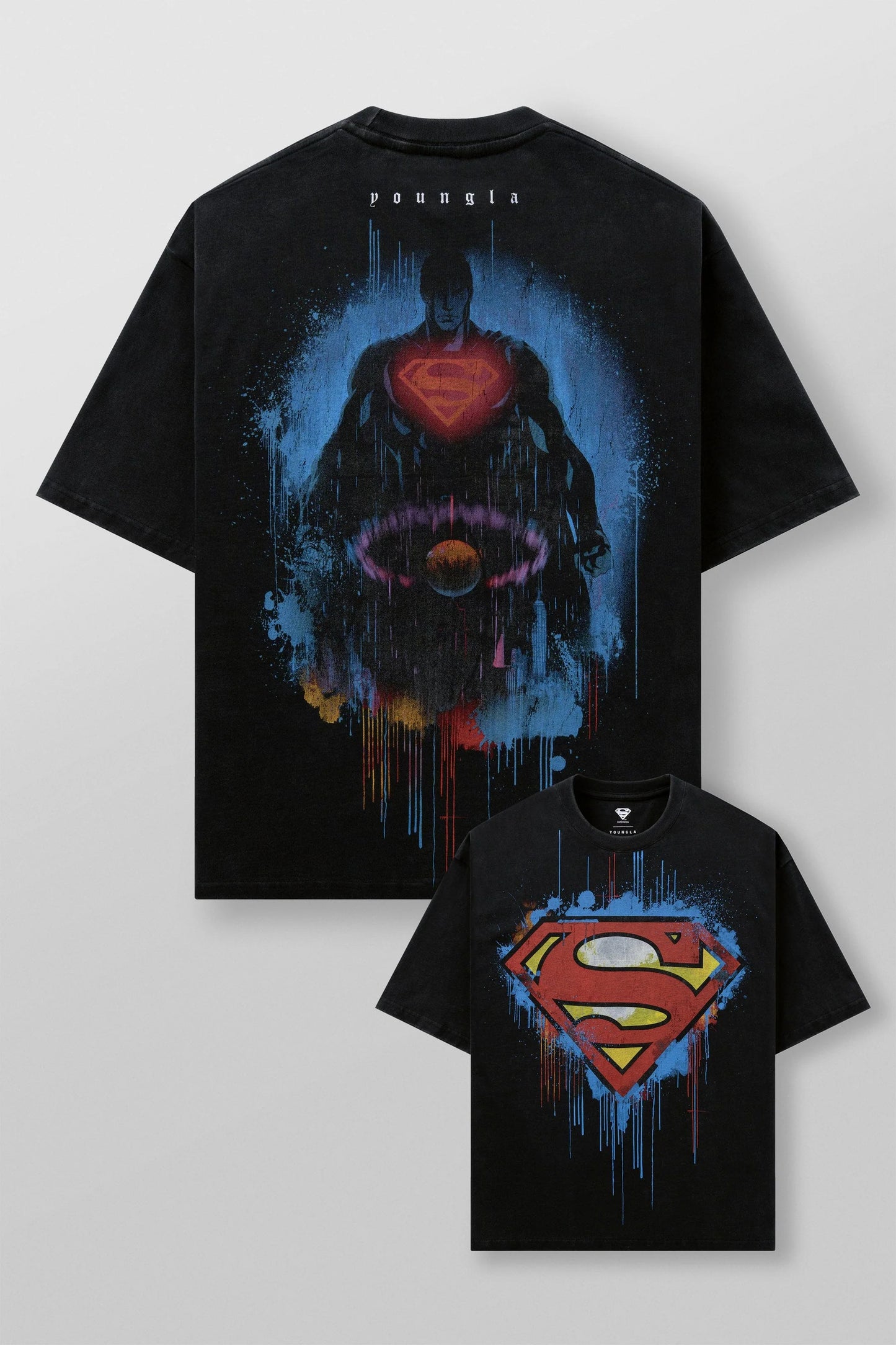 4044 - Superman Graphic Tees "The Painting"
