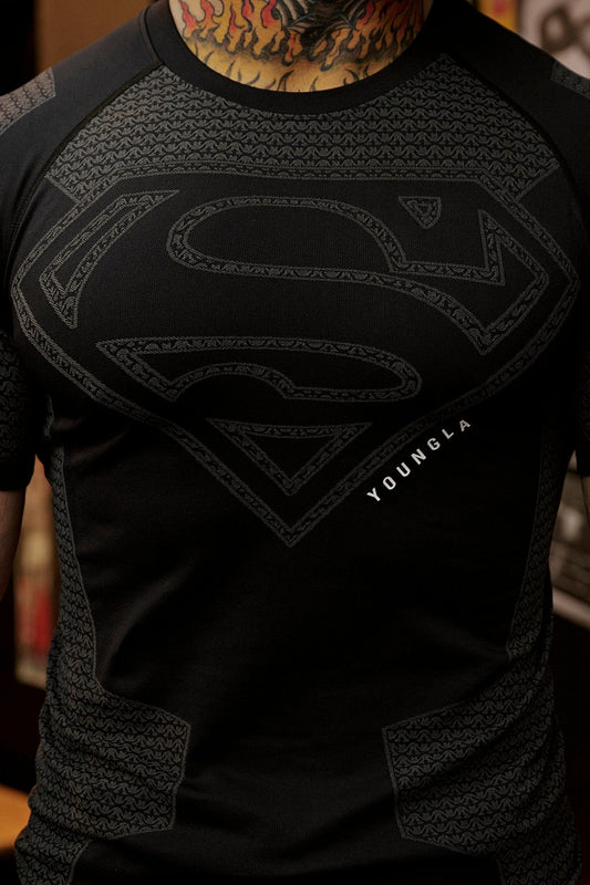 8066 - Superman Compression Longsleeves