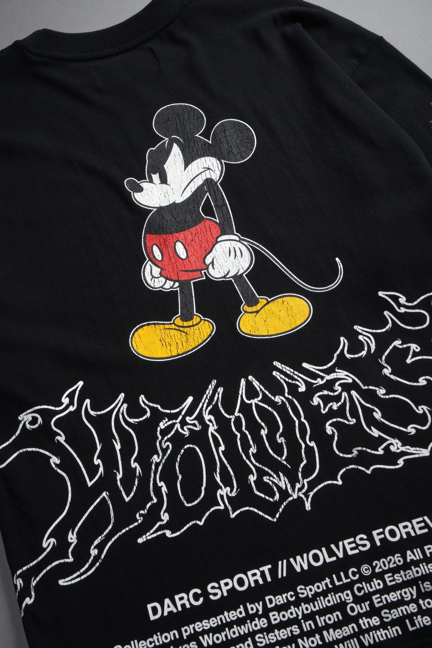 Mickey Wlvsfrvr Premium Oversized Tee