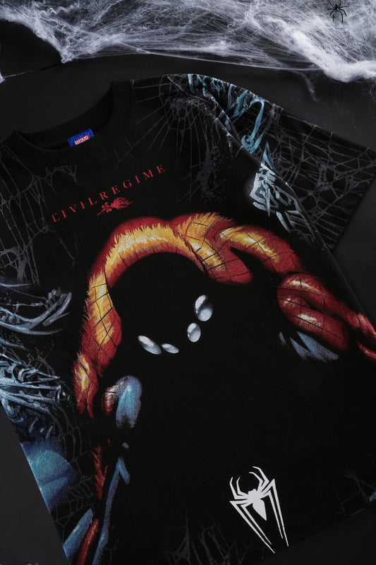 Man Vs Beast SBS 199X Oversized Tee in Vintage Black