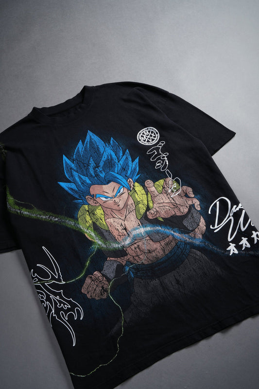 Broly vs SSJ Blue Gogeta Premium Oversized Tee