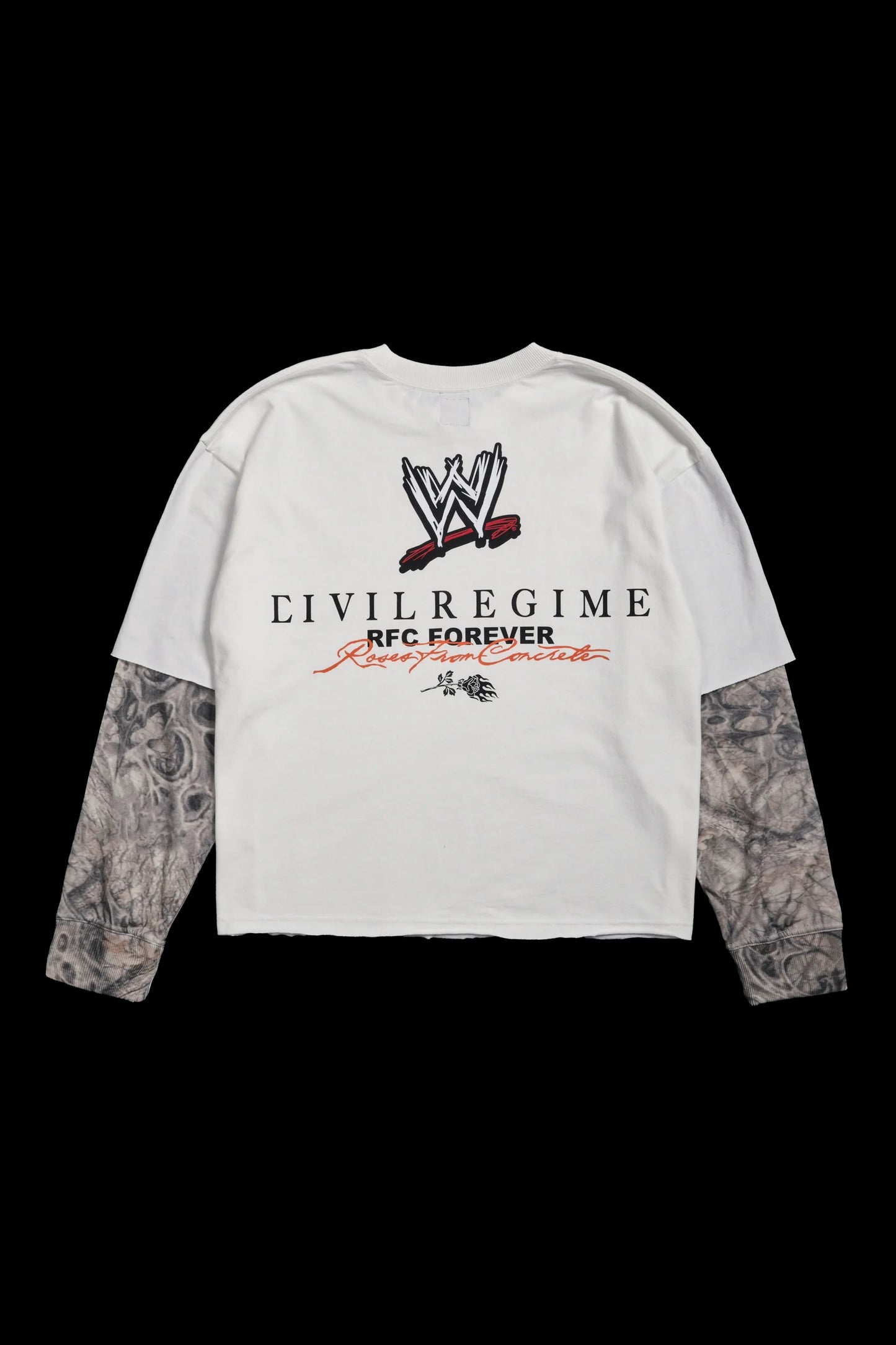 316 Infected 199X Jersey Twofer in Cream/Light Camo