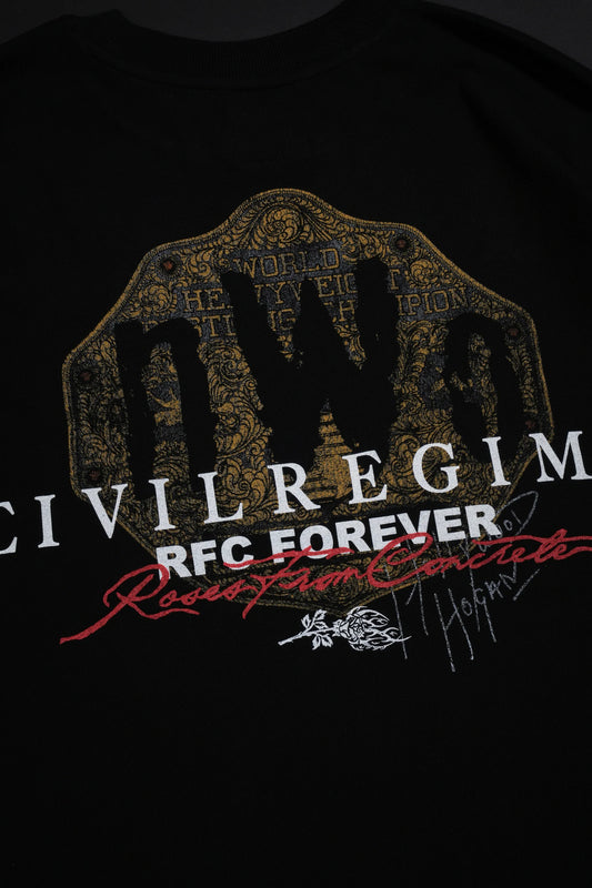 Hollywood Hogan American Classic Oversized Tee in Black