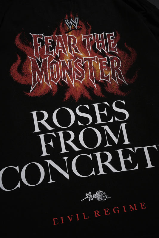 Inferno Monster Midnight L/S Tee in Black