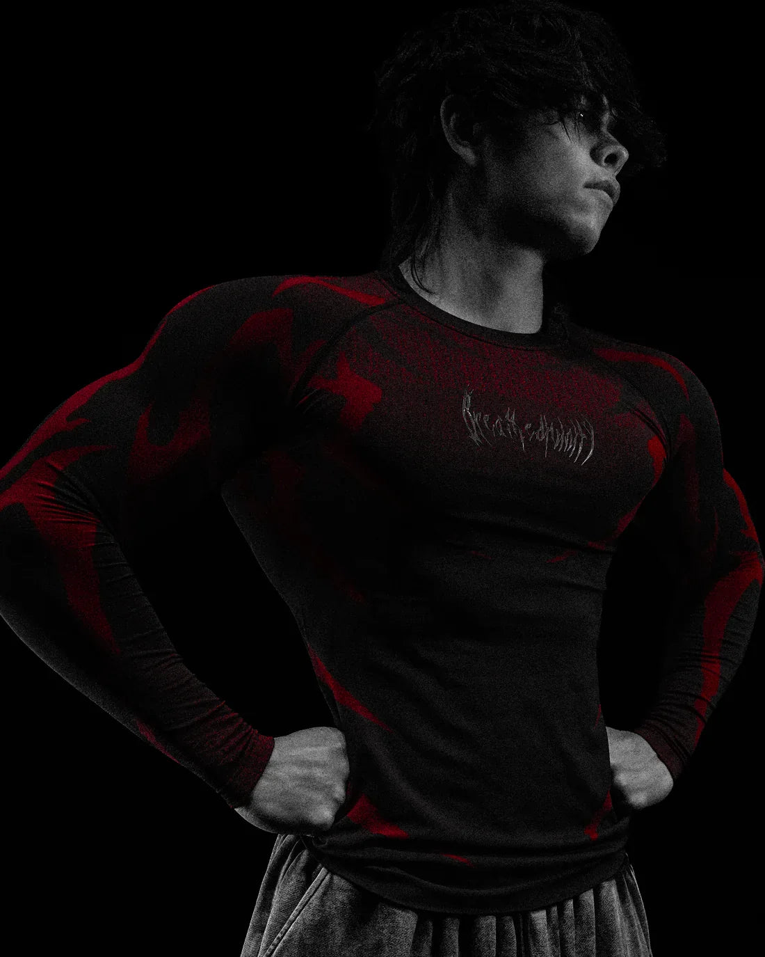Breathe Divinity Doomtech Compression Longsleeve Nightmare