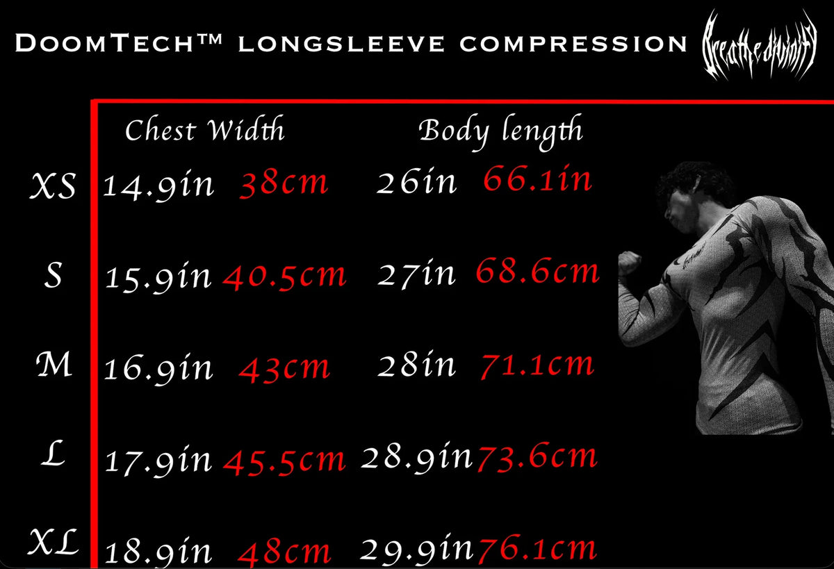 Breathe Divinity Doomtech Compression Longsleeve Nightmare