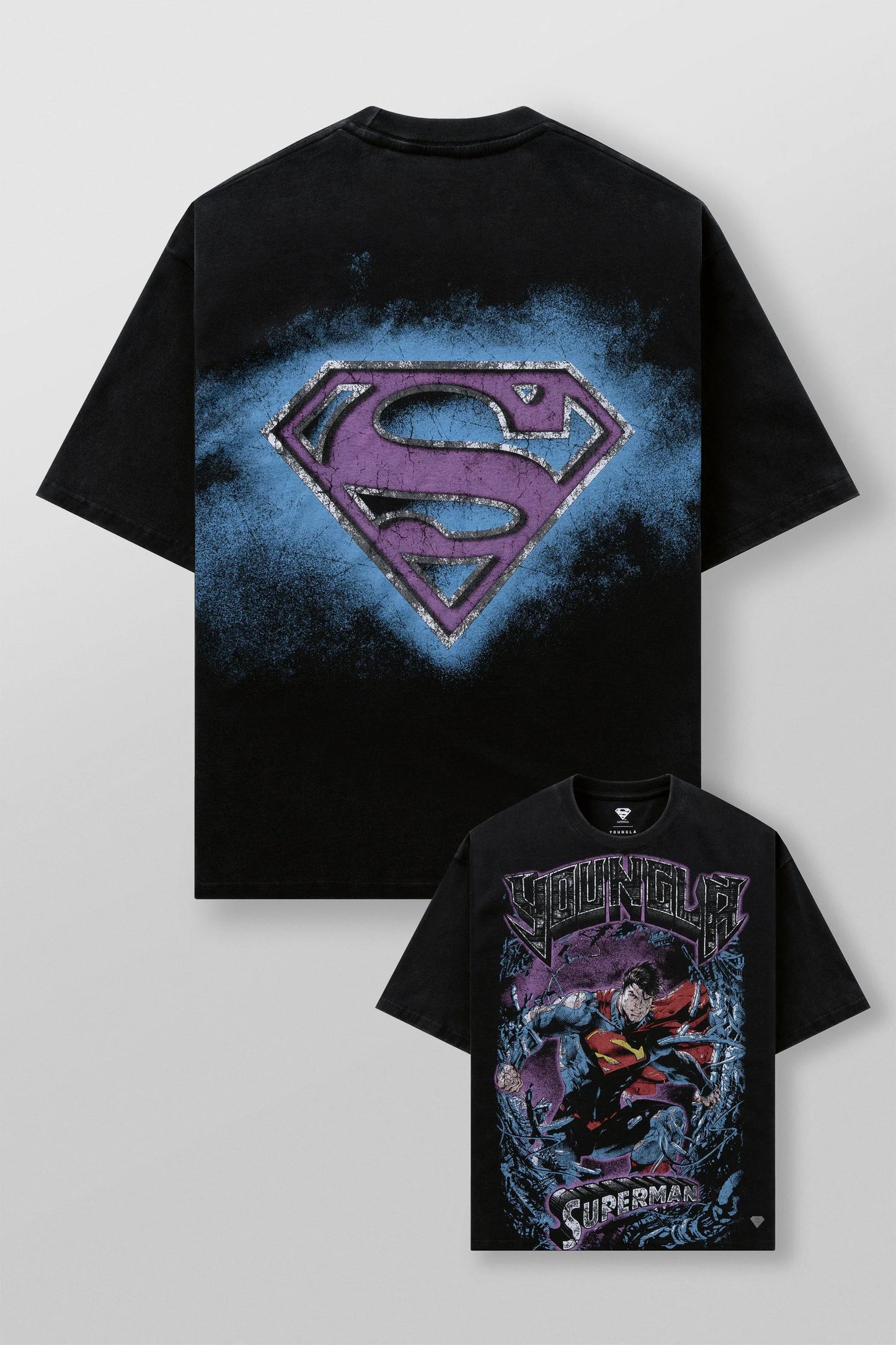 4044 - Superman Graphic Tees "In Action"