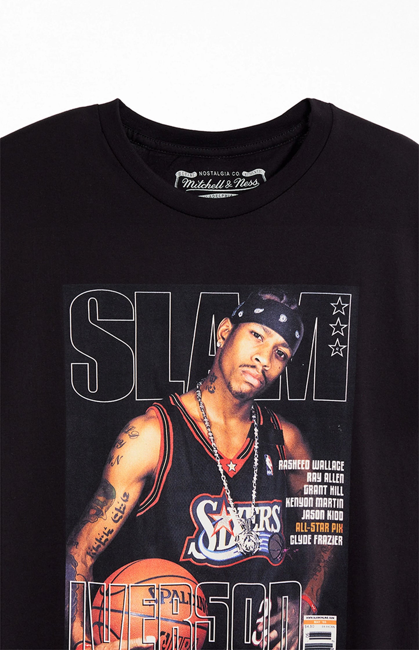 Mitchell & Ness Allen Iverson Slam Mag - Premium Tee