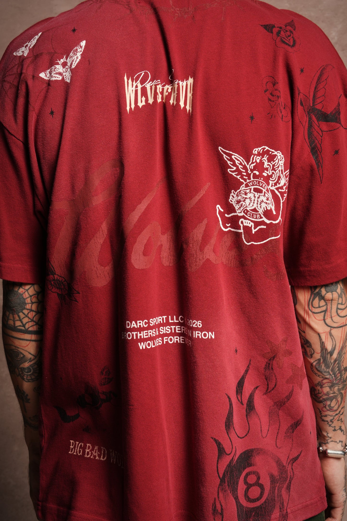 Big Bad Wolves Premium Oversized Tee