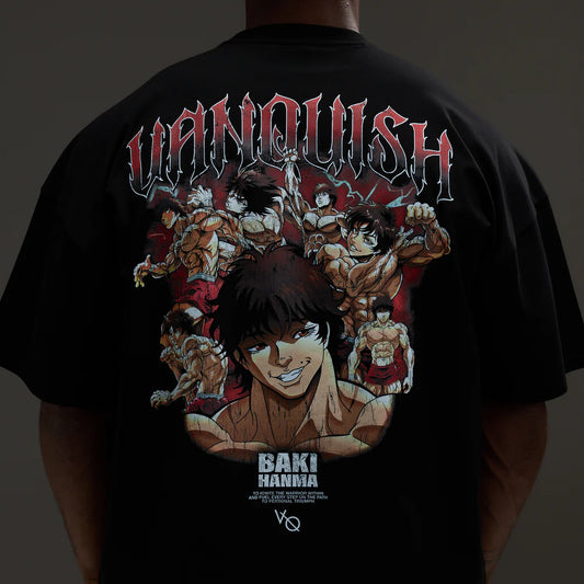 Baki: Black Baki Boxy Oversized T Shirt