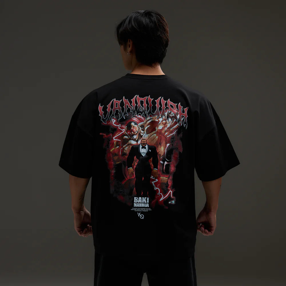 Baki: Black Oliva Boxy Oversized T Shirt