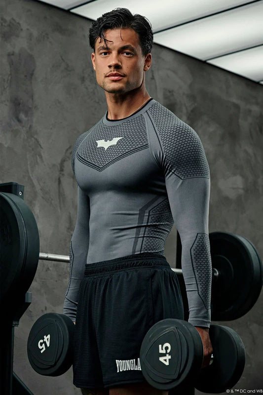 8004 - Batman Compression Long Sleeve