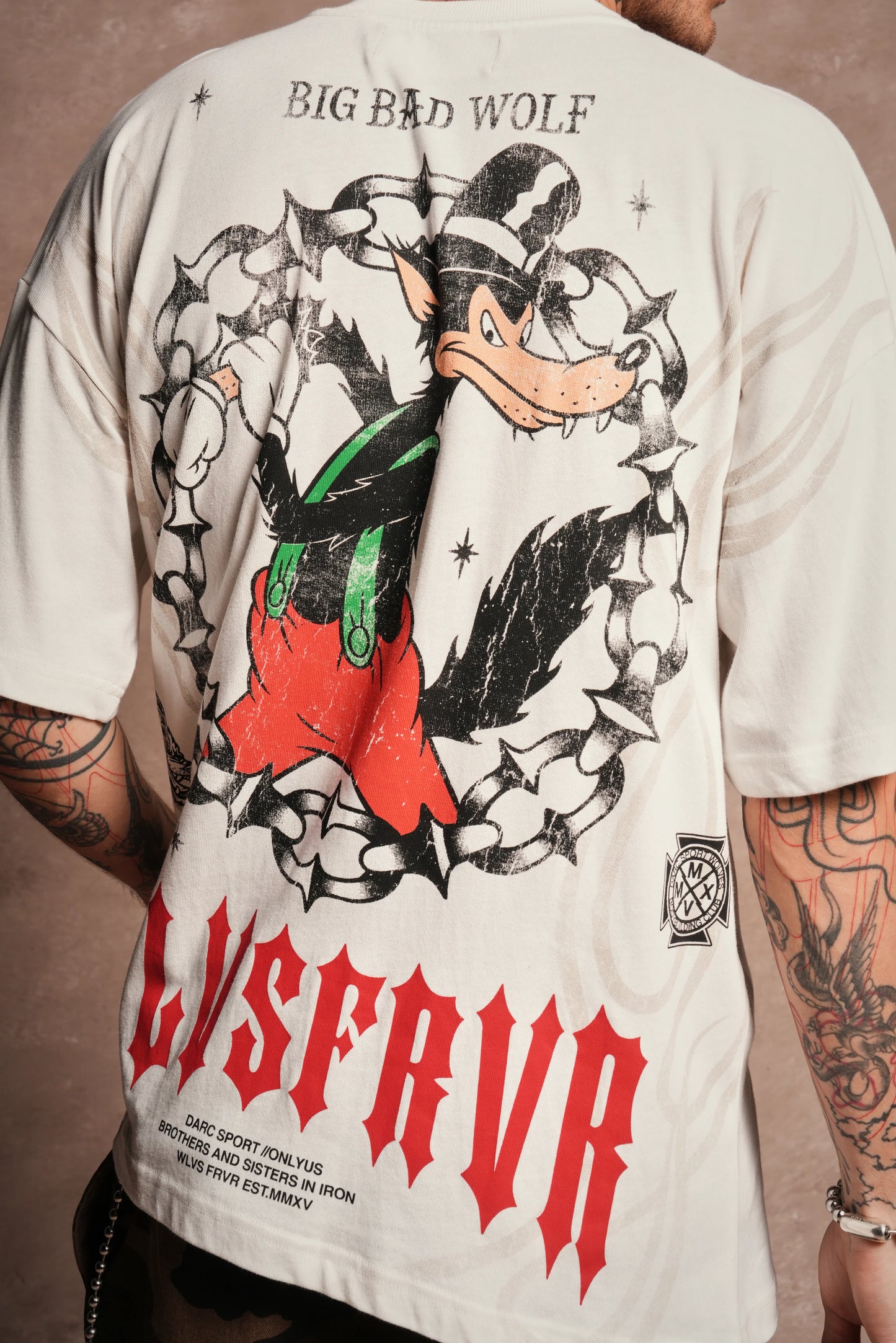 Big Bad Wolf Forever Premium Oversized Tee