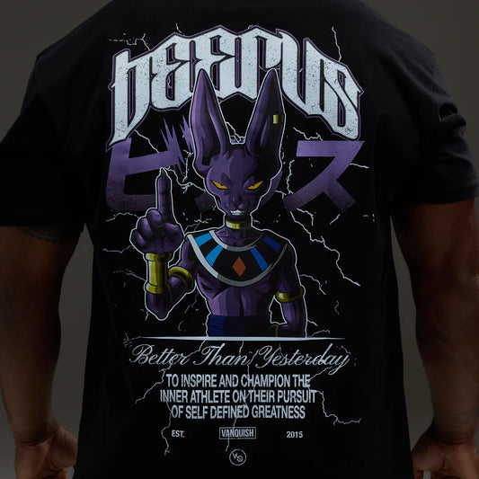 DBS Beerus Black Oversized T Shirt