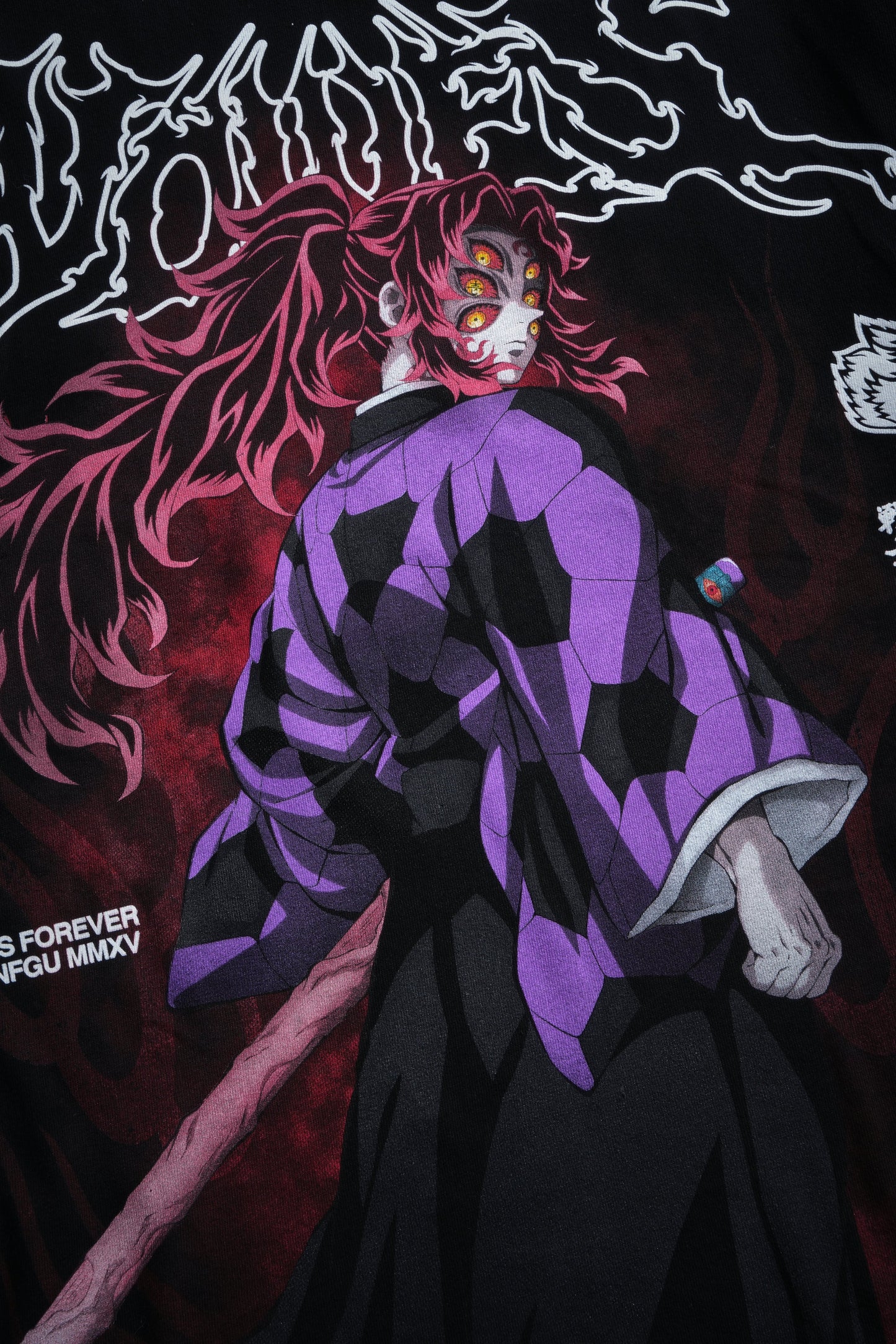 "Blood Moon" Premium Oversized Tee/Demon Slayer