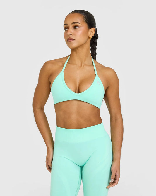 EnhanceLift™ Seamless Minimal Halter Neck Bralette