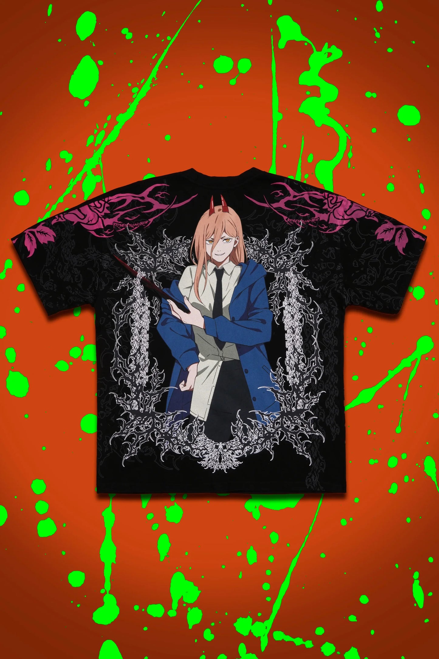 Compulsive Power American Classic Oversized Tee