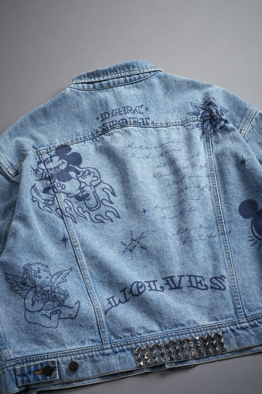 Minnie Mouse Forever Distressed Grunge Tee