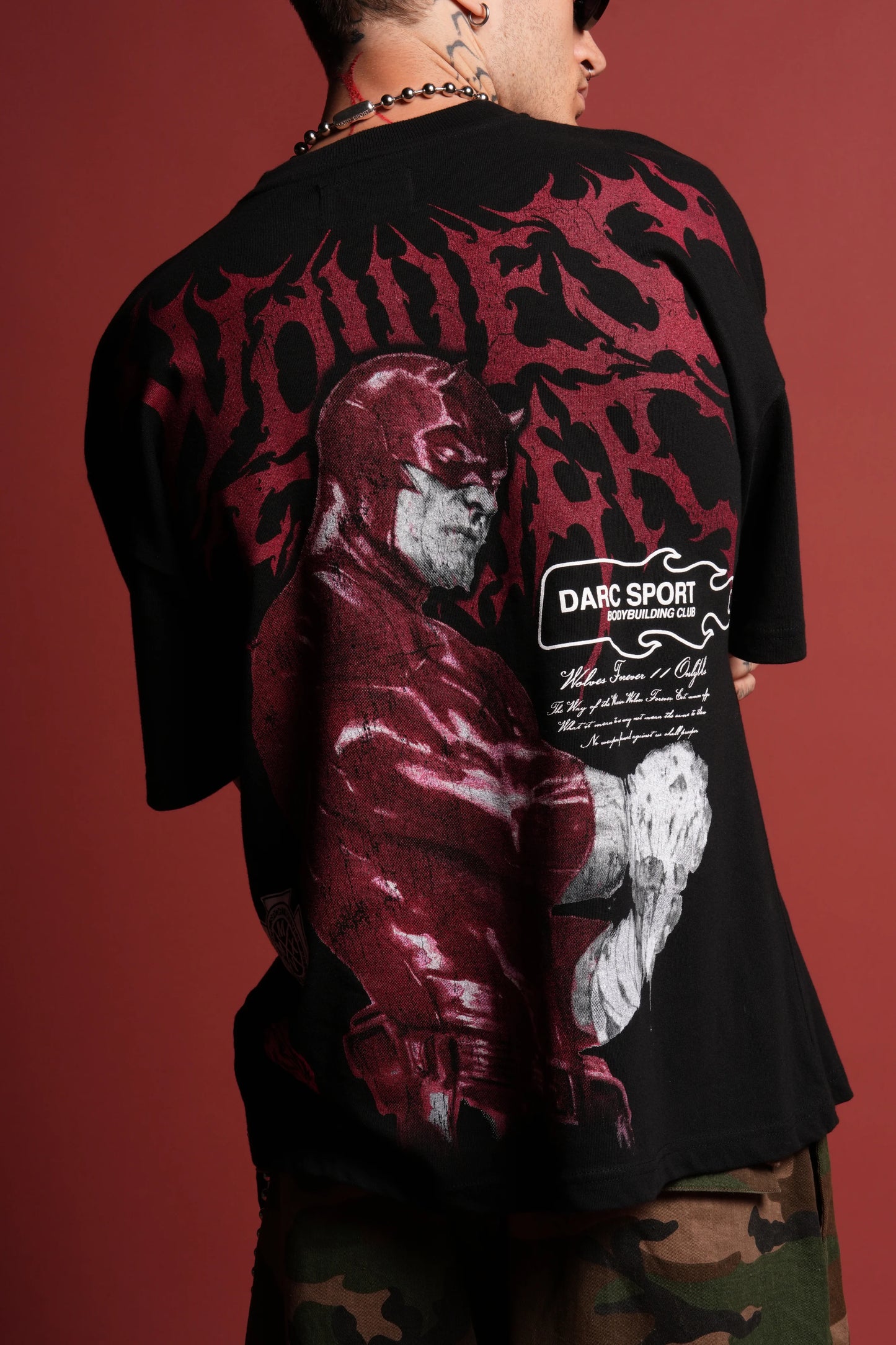Dark Vigilante 1 Of 500 Premium Oversized Tee