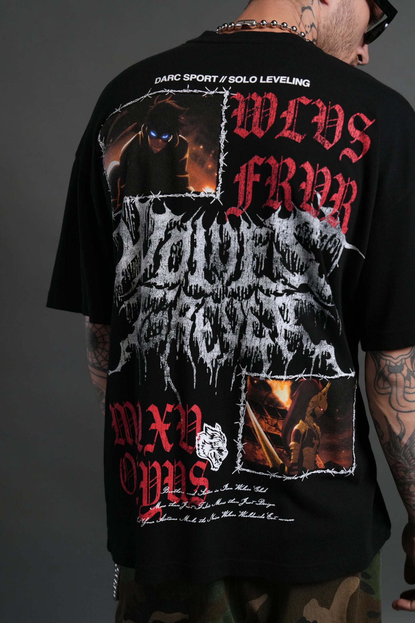 "Demon Knight" Premium Oversized Tee/Solo Leveling