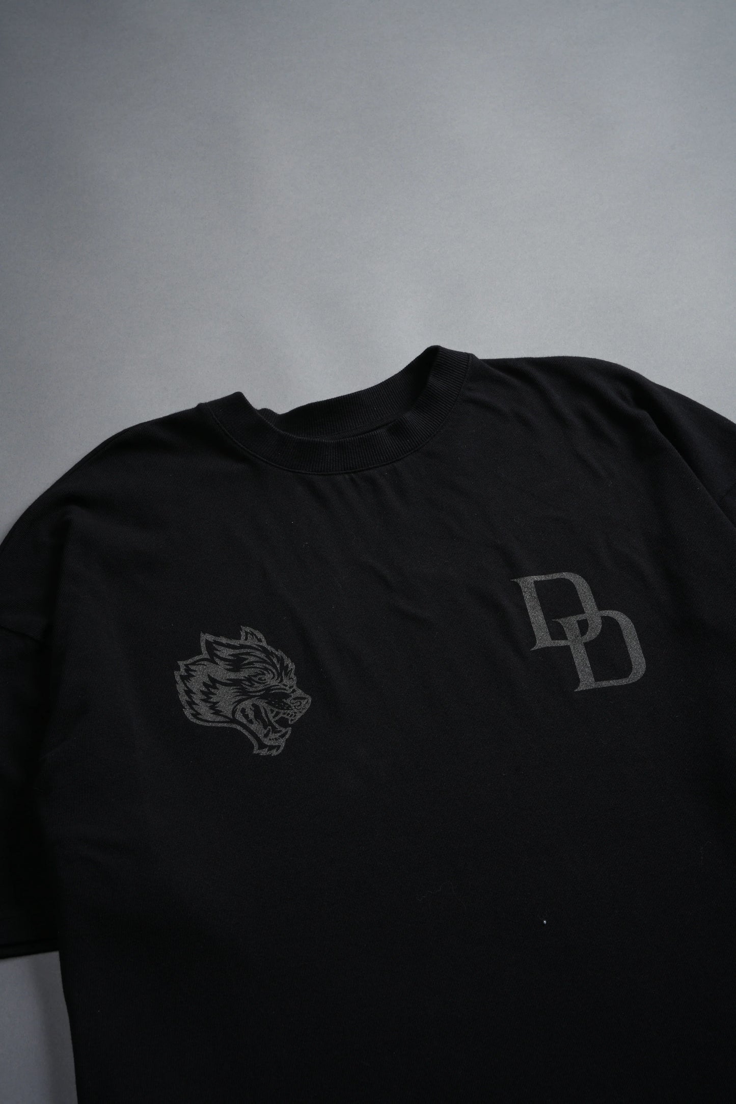 Devil In The Flames Premium Oversized Tee