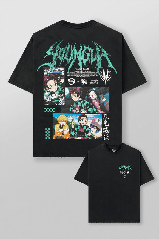 4297 - Demon Slayer: Kimetsu no Yaiba - Anime Tees "Protagonists"