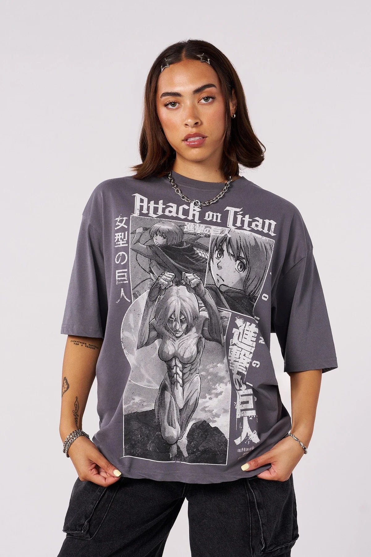 4191 - AOT© x YLA Classic Tees "Female Titan"