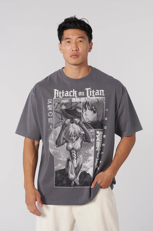 4191 - AOT© x YLA Classic Tees "Female Titan"