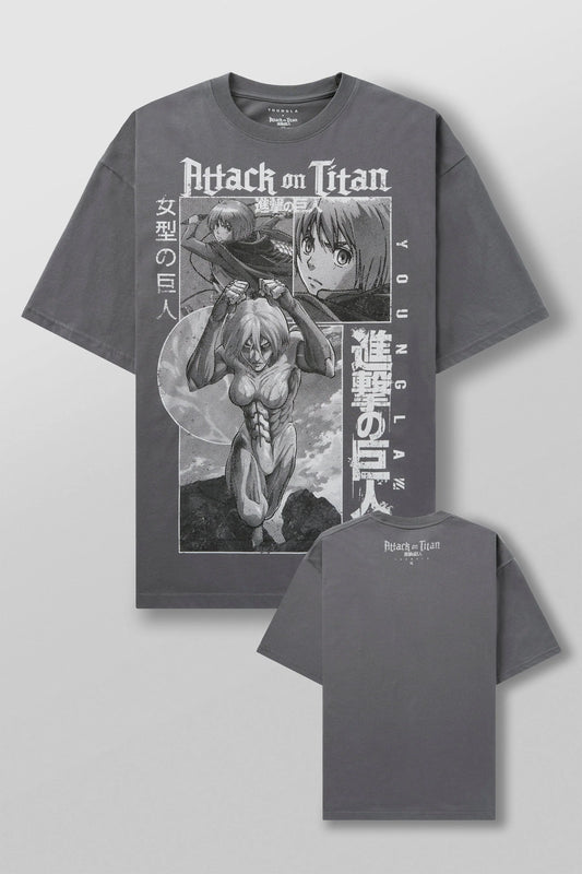 4191 - AOT© x YLA Classic Tees "Female Titan"