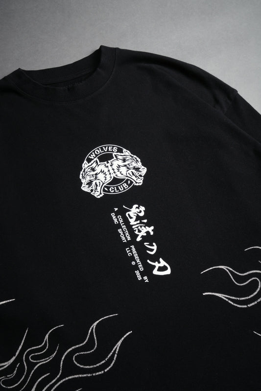 Flame Pillar "Premium" Oversized Tee