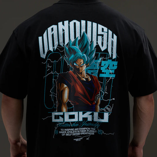 DBS Goku SSGS Black Oversized T Shirt