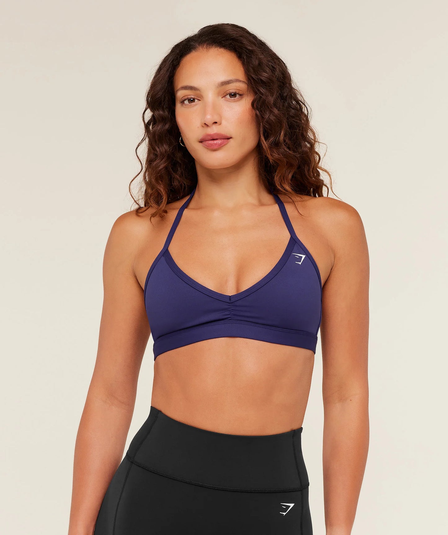 Minimal Halterneck Sports Bra