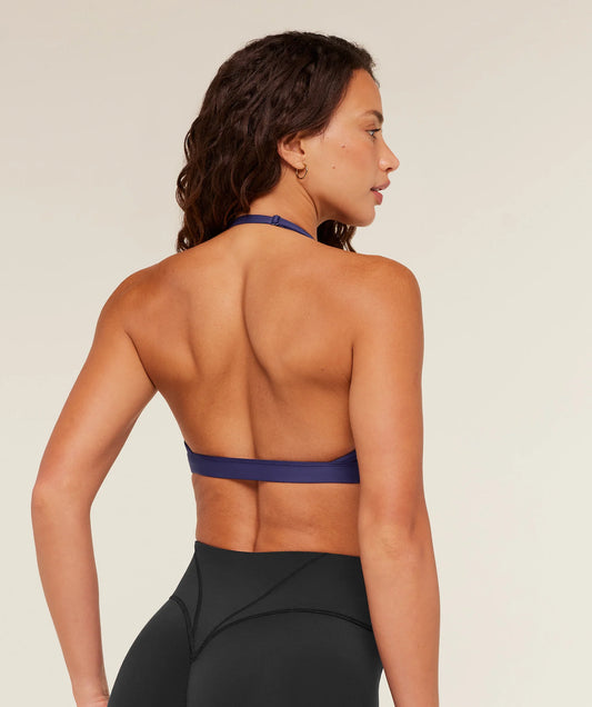 Minimal Halterneck Sports Bra