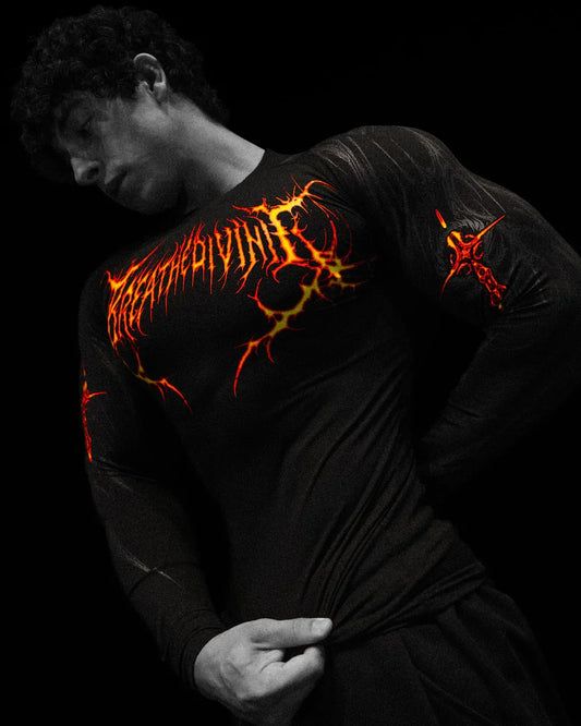 Breathe Divinity Fallen Knight Compression Longsleeve Void tech