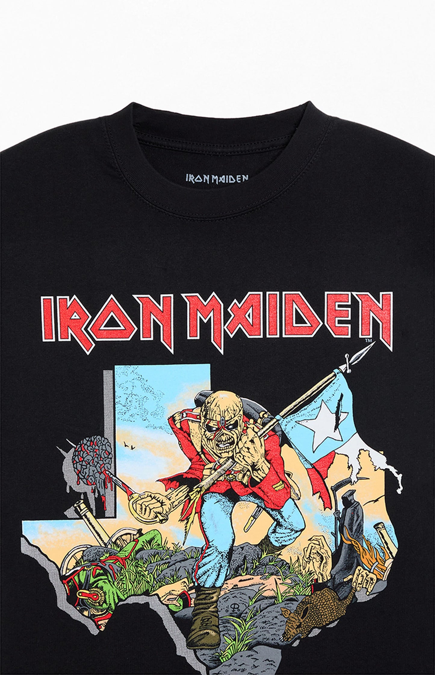 Iron Maiden Brain Damage - Premium Vintage Tee