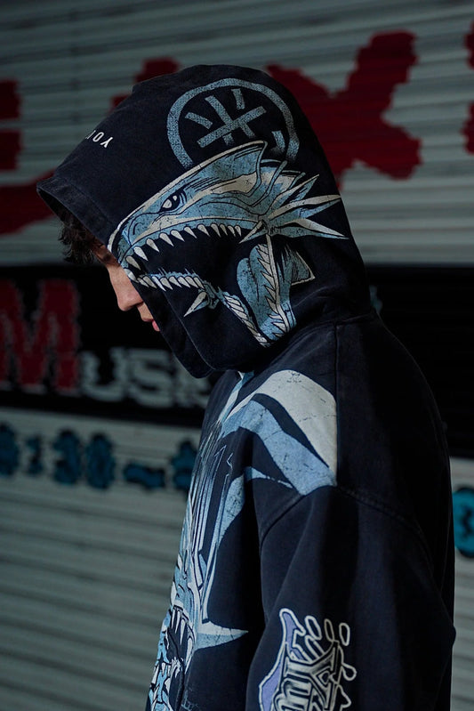 5008 - Yu-Gi-Oh!® Hoodie "Kaiba's Blue Eyes"
