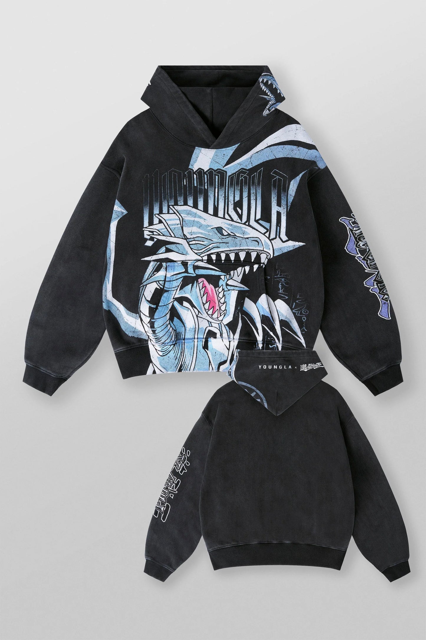 5008 - Yu-Gi-Oh!® Hoodie "Kaiba's Blue Eyes"