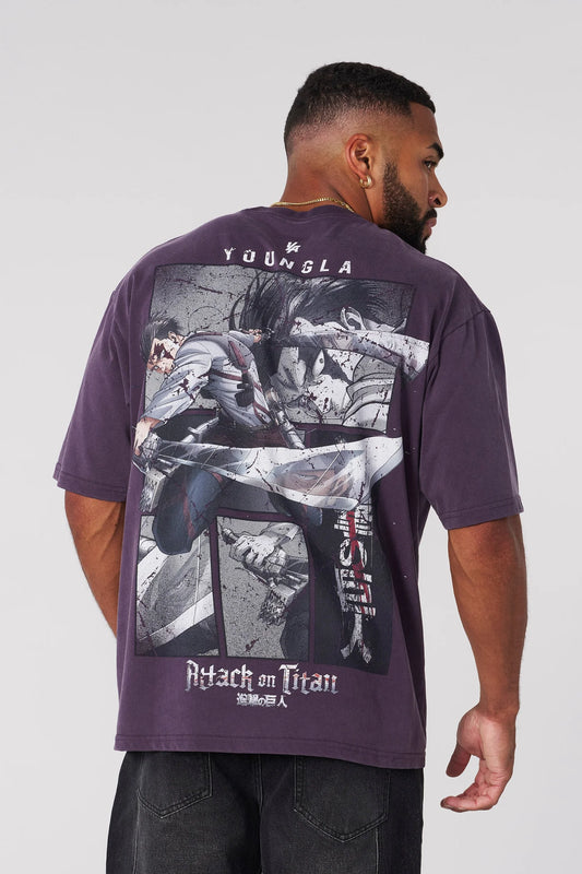 4191 - AOT© x YLA Classic Tees "Hero Levi"