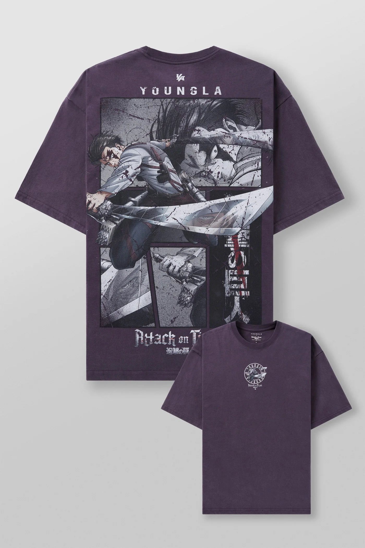 4191 - AOT© x YLA Classic Tees "Hero Levi"