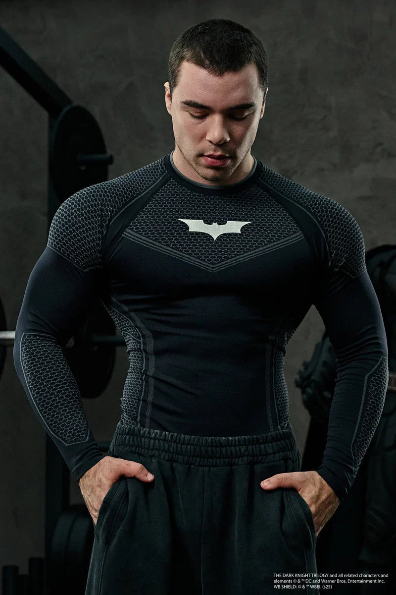 8004 - Batman Compression Long Sleeve