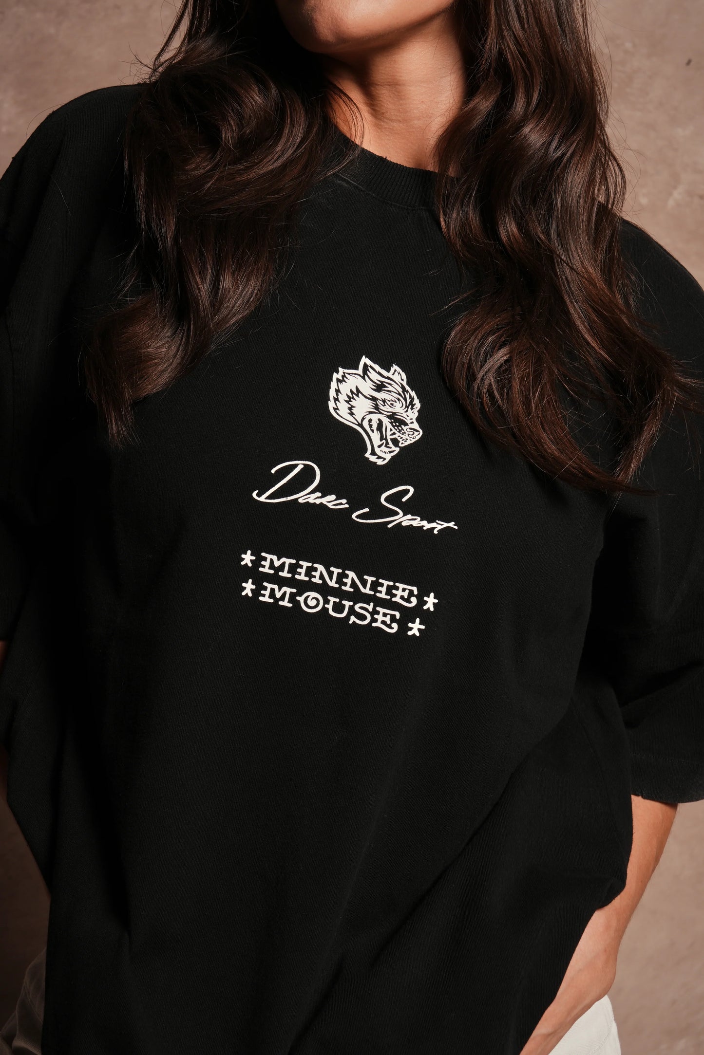 Minnie Mouse Forever Distressed Grunge Tee