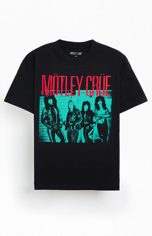 Motley Crue Photo - Premium Vintage Tee