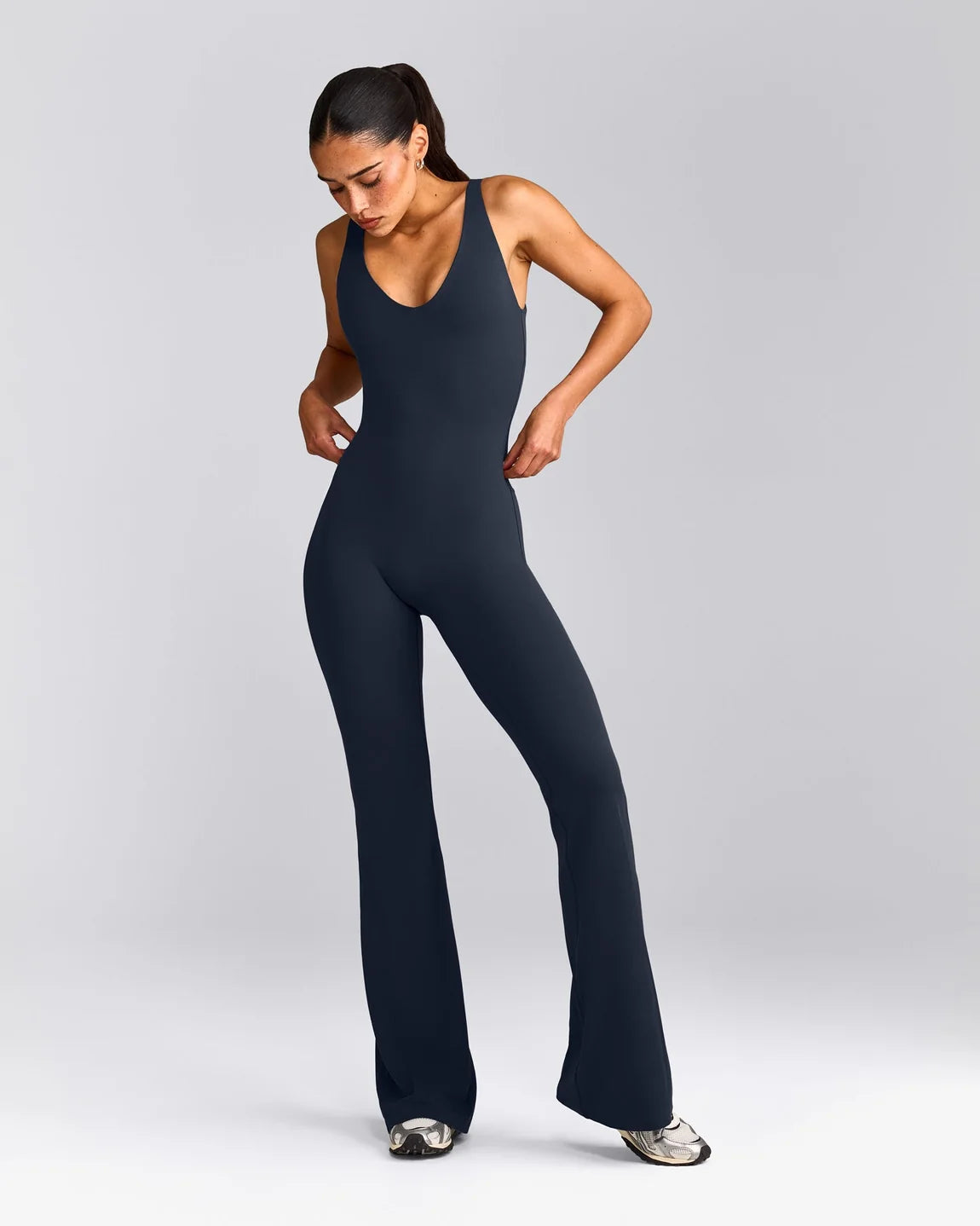 SoftMotion™ Scoop Back Flared All In One Long