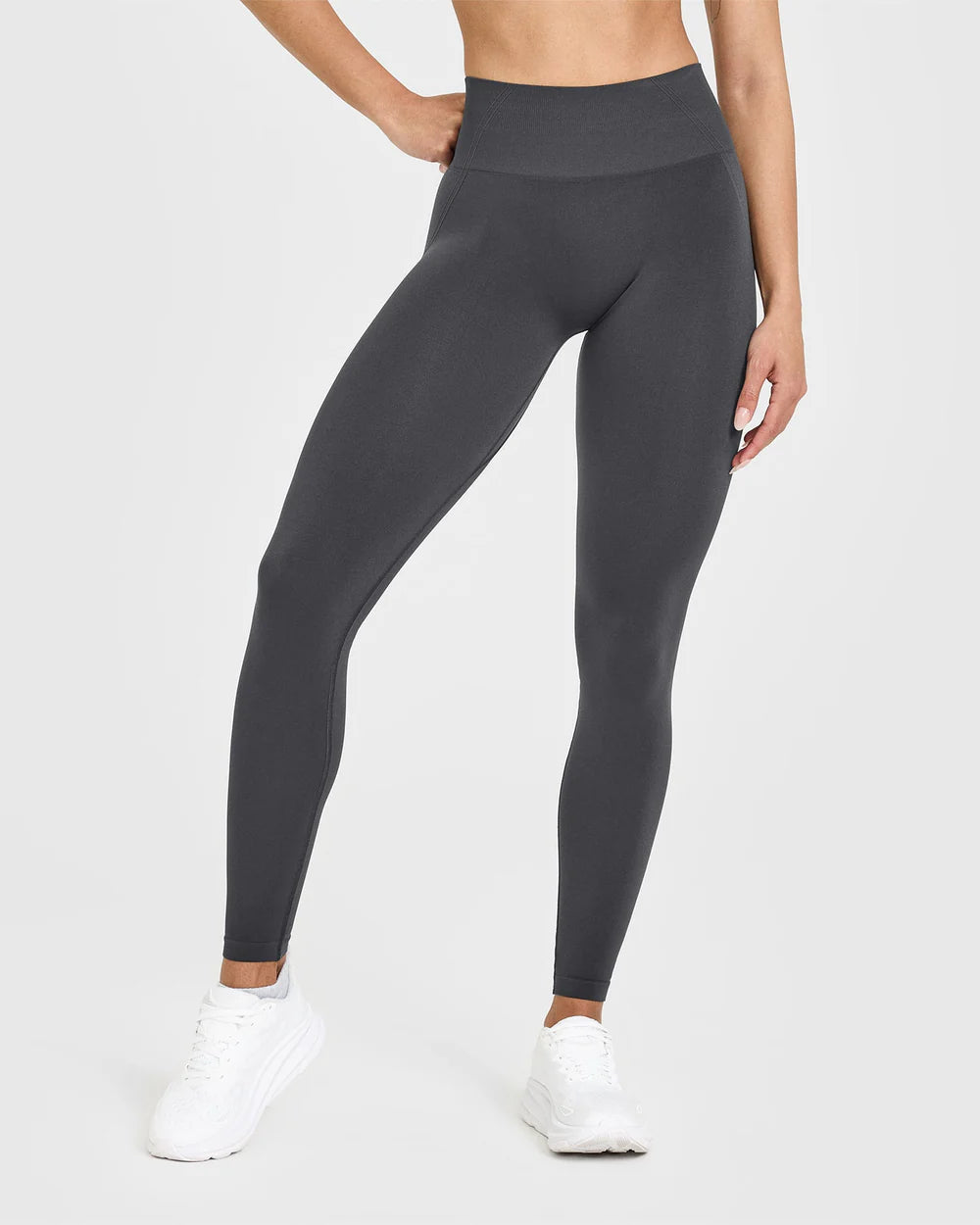 EffortlessLift™ Seamless Leggings with White Logo