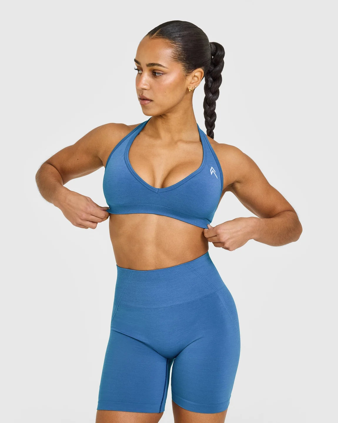 EffortlessLift™ Seamless Halter Neck Sports Bra