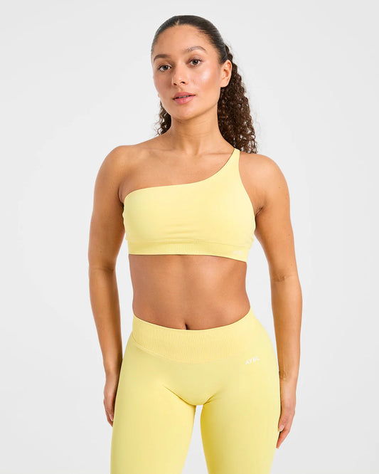 Enhance Seamless One Shoulder Sports Bra