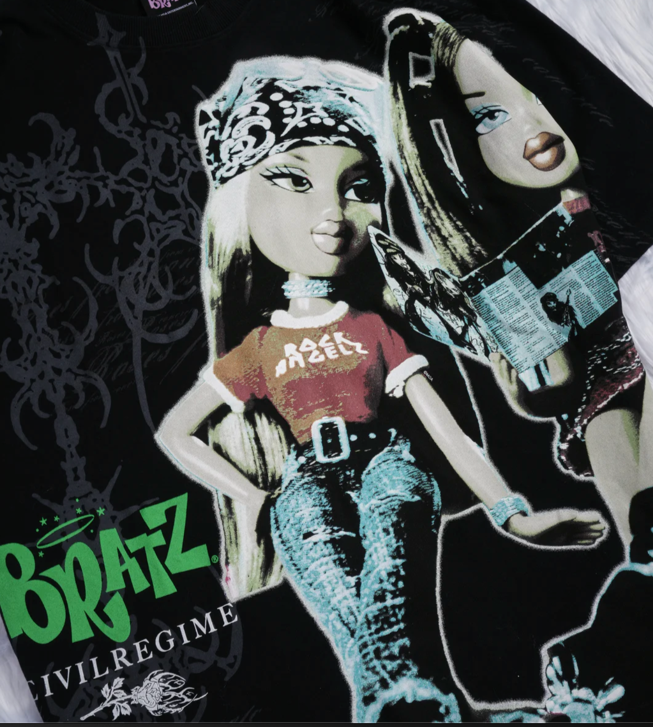 Concrete Dollz American Classic Oversized Tee
